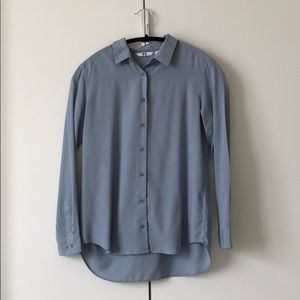 Rayon Long Sleeve Blouse